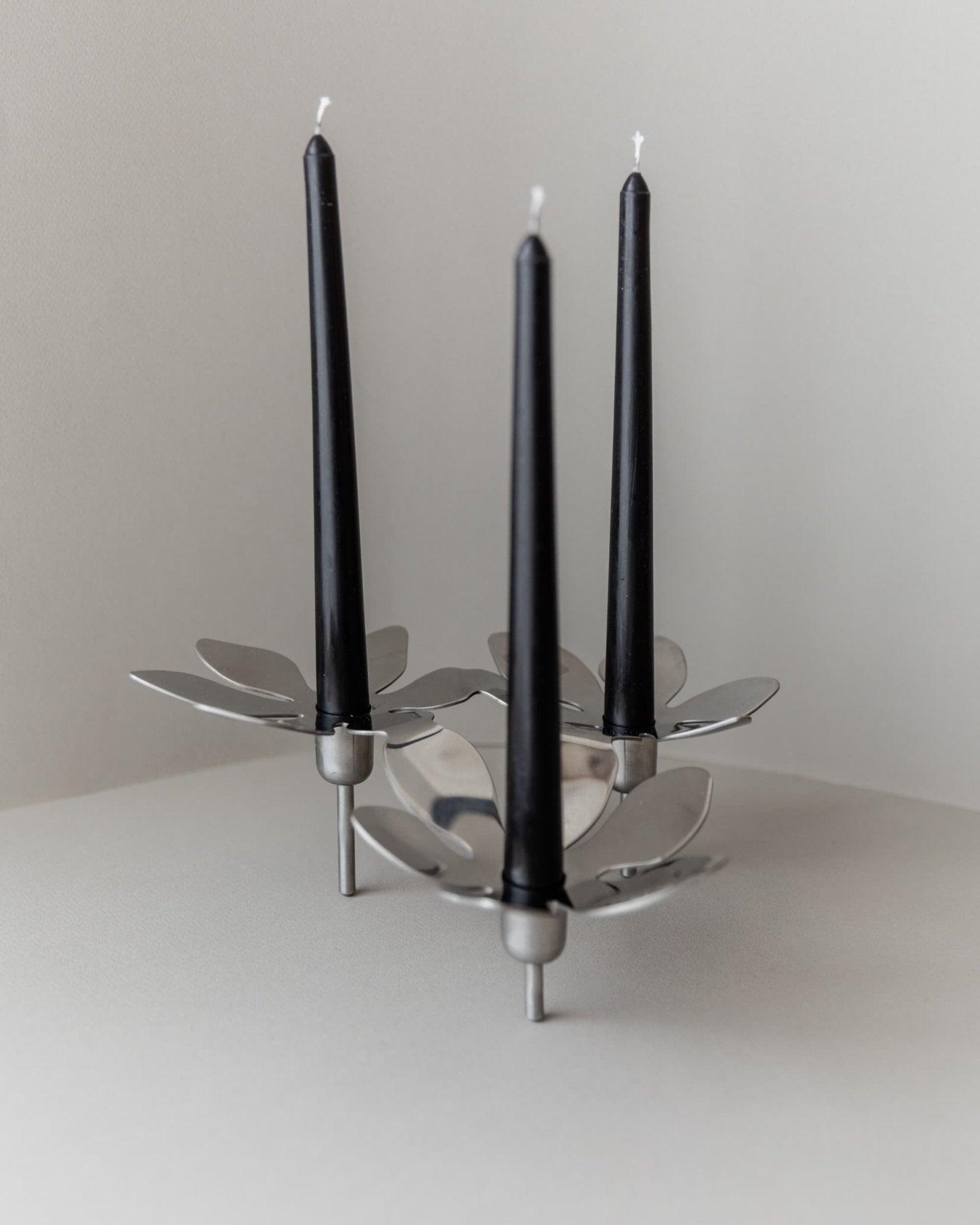 Vintage candle holder by Monica Mulder for Ikea - flower shape in