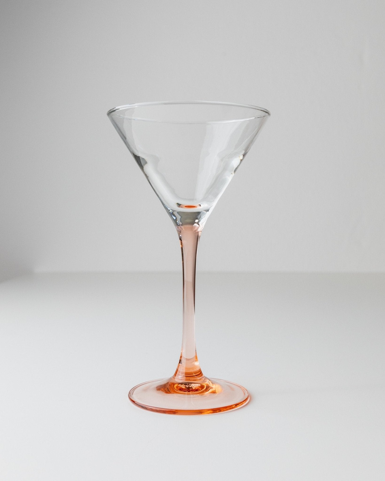 14 Vintage Martini Glasses - Pink Luminarc Champagne Bowls - France 1980s - Cocktail Glass Set, Memphis Style, Colourful Glassware, Gift Idea - Bottega Jacobs