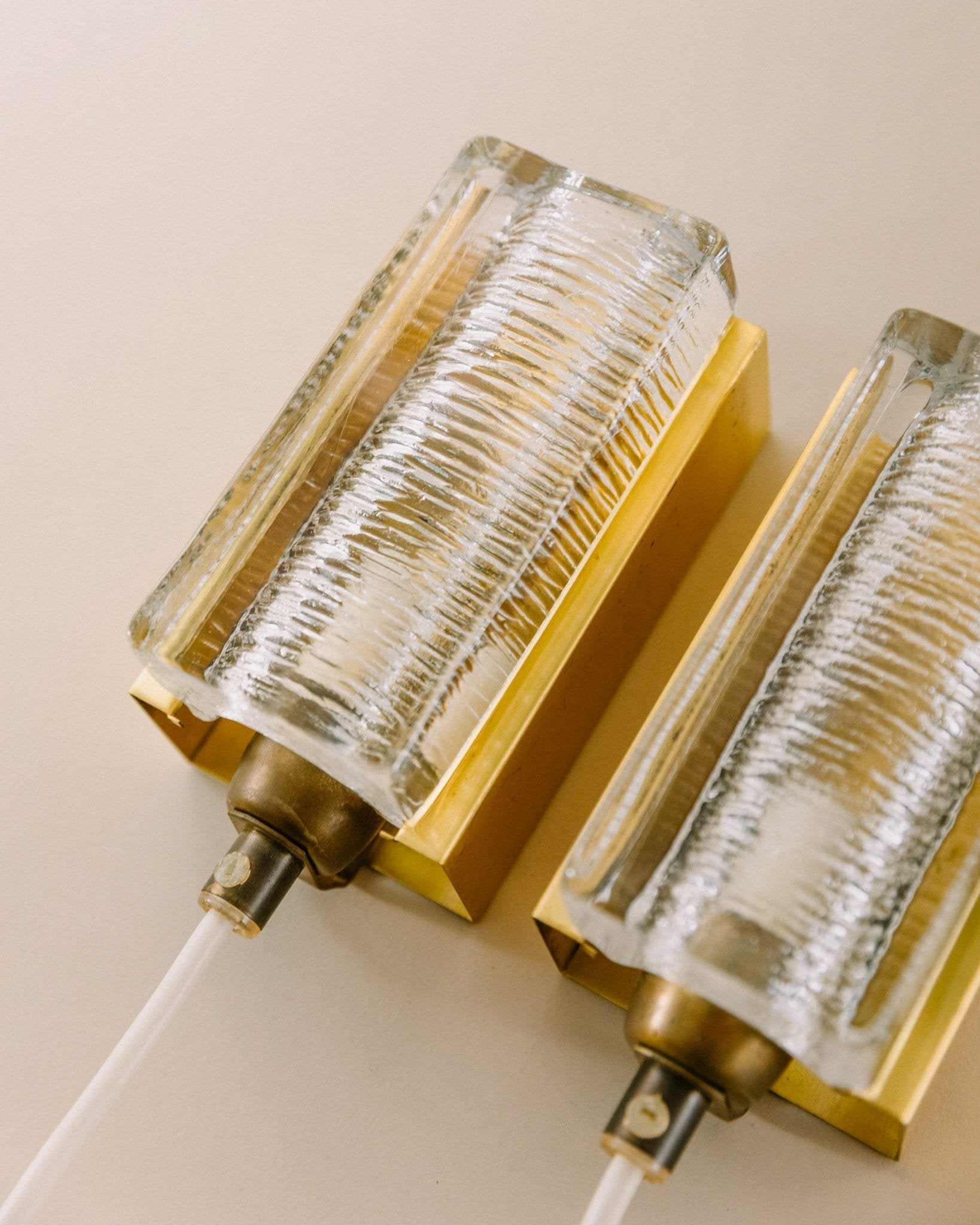 2 Vitrika wall lamps - Danish Atlantic Sconce McM - 1970s - Bottega Jacobs