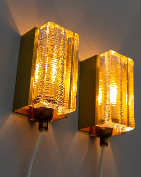 2 Vitrika wall lamps - Danish Atlantic Sconce McM - 1970s - Bottega Jacobs