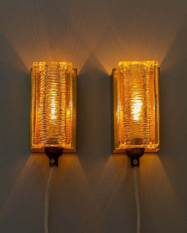 2 Vitrika wall lamps - Danish Atlantic Sconce McM - 1970s - Bottega Jacobs