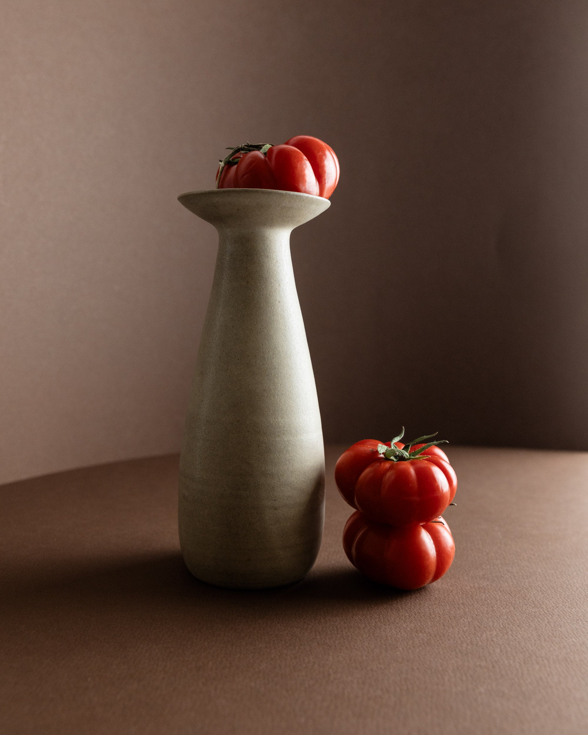 Heinz Pelzer Studio Keramik Vase - Germania Ovest - Blumenvase Mid Century Design anni '70