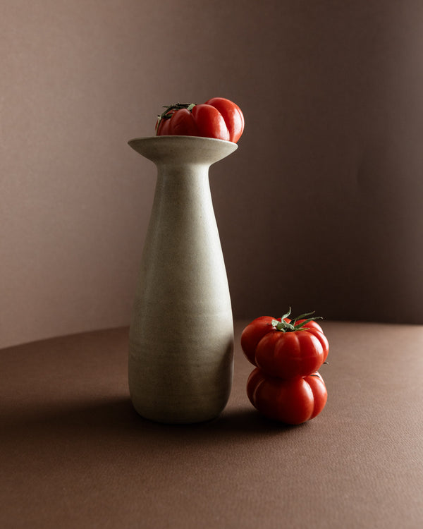 Heinz Pelzer Studio Keramik Vase - Germania Ovest - Blumenvase Mid Century Design anni '70