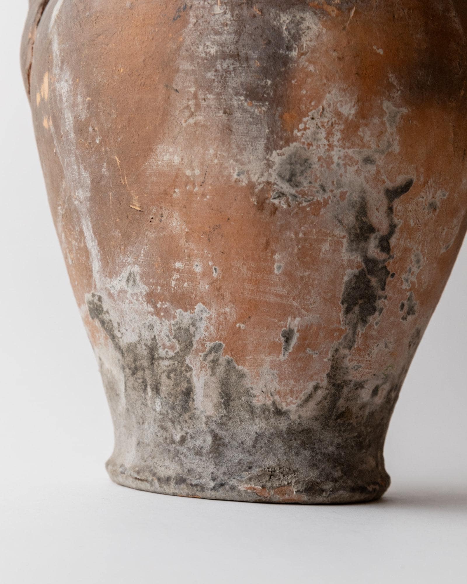 Antique 18th Century Terracotta Amphora, Italian Ceramic with Twisted Handles, Classic Decorative Form, Timeless Rustic Decor, Gift Idea_Bottega Jacobs