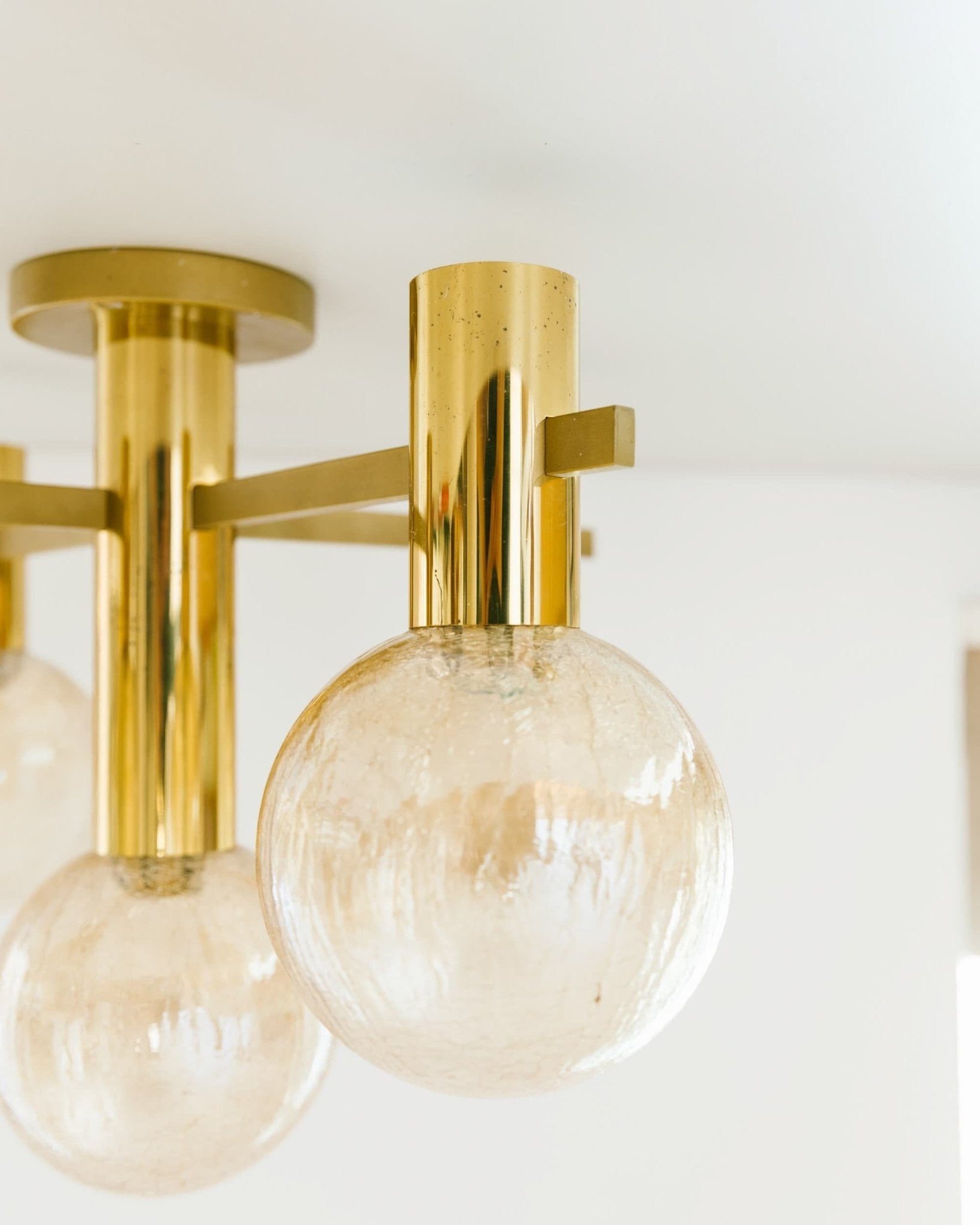 Hans - Agne Jakobsson chandelier for Markaryd, 1960 - Bottega Jacobs