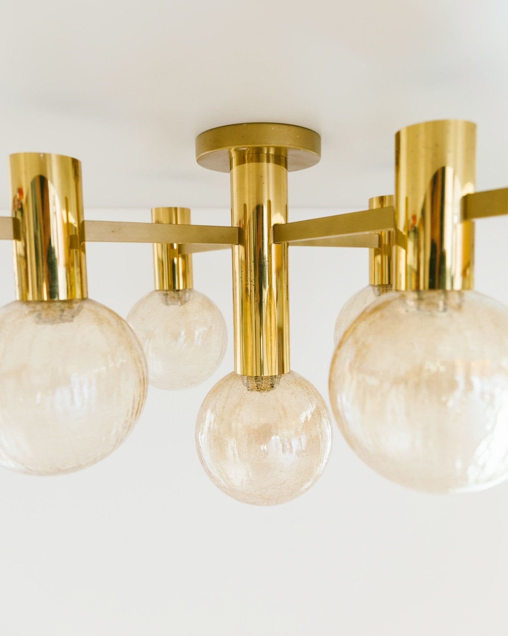 Hans - Agne Jakobsson chandelier for Markaryd, 1960 - Bottega Jacobs