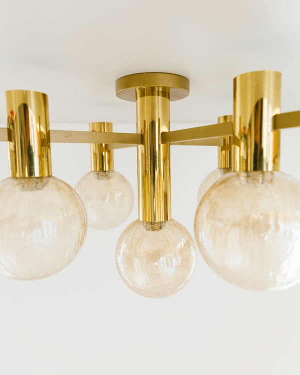 Hans - Agne Jakobsson chandelier for Markaryd, 1960 - Bottega Jacobs