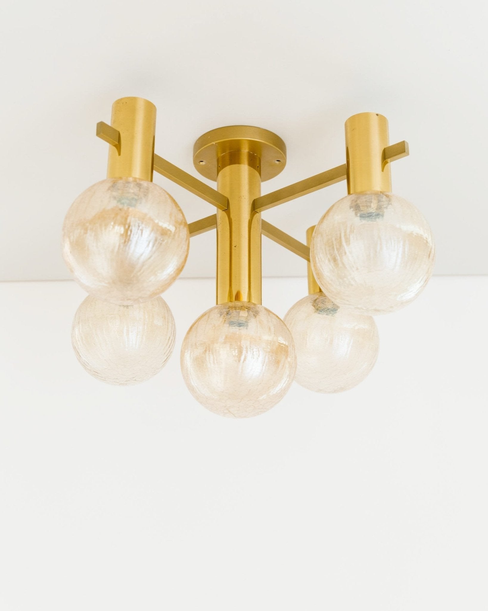 Hans - Agne Jakobsson chandelier for Markaryd, 1960 - Bottega Jacobs