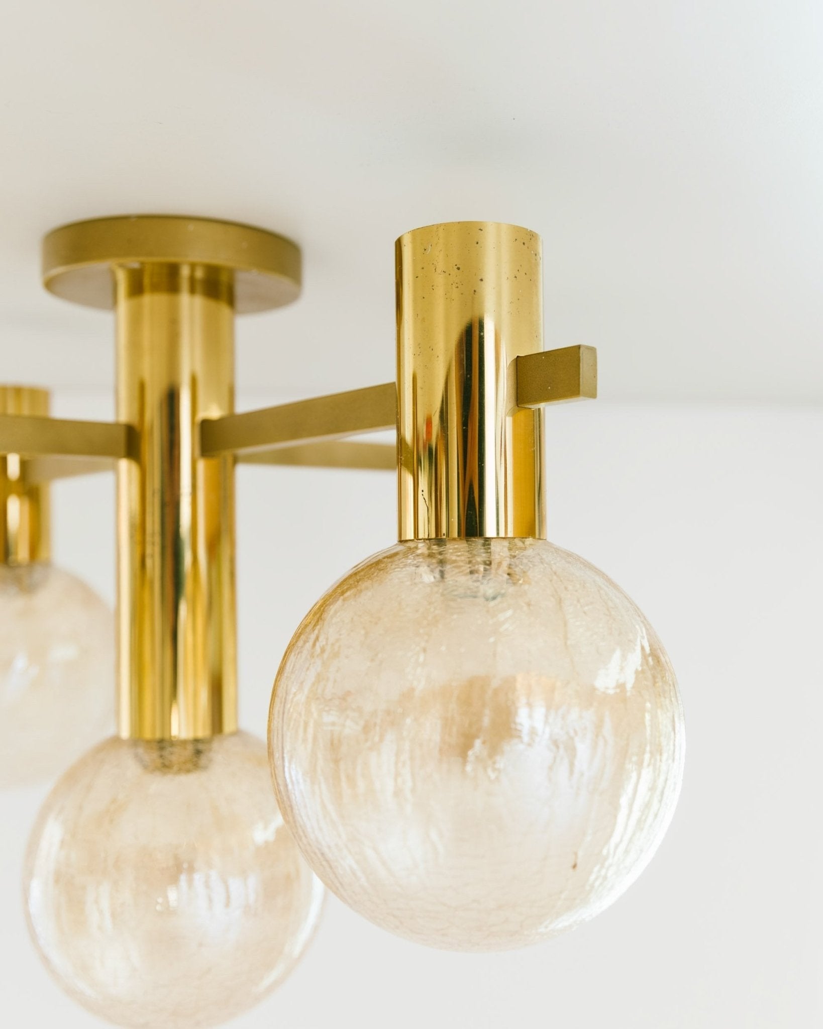 Hans - Agne Jakobsson chandelier for Markaryd, 1960 - Bottega Jacobs