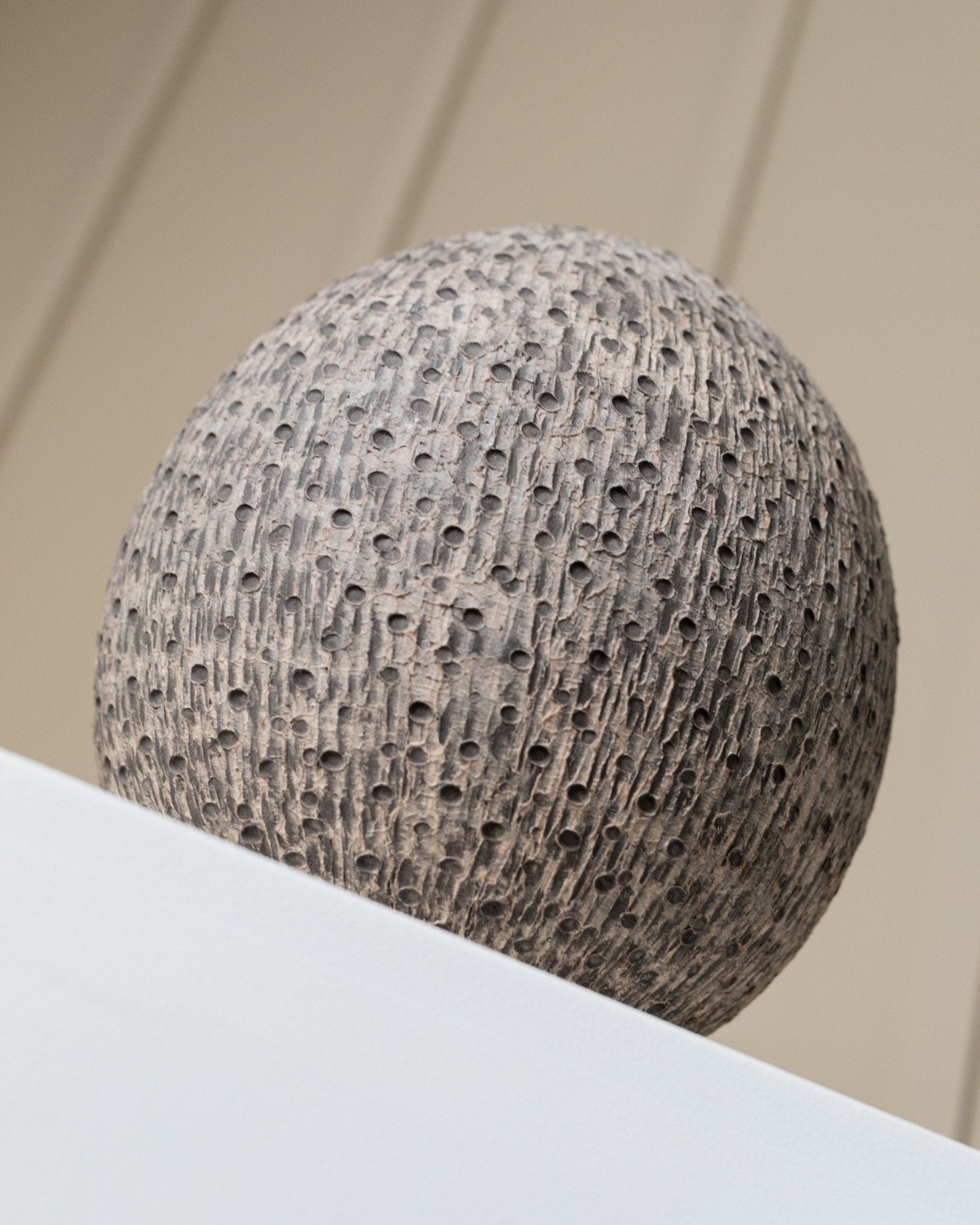 Heiner Hans Körting Studio ceramic vase - organic shape - relief structure - Mid Century Design 70s - Bottega Jacobs