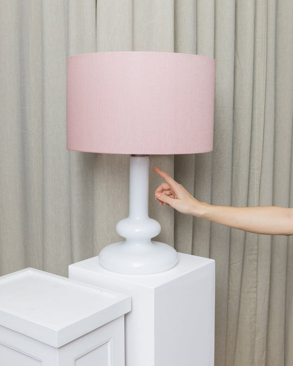 Holmegaard Plaza Table Lamp by Hsin Lung Lin - Glasværk - 1978 - 1984 - Bottega Jacobs