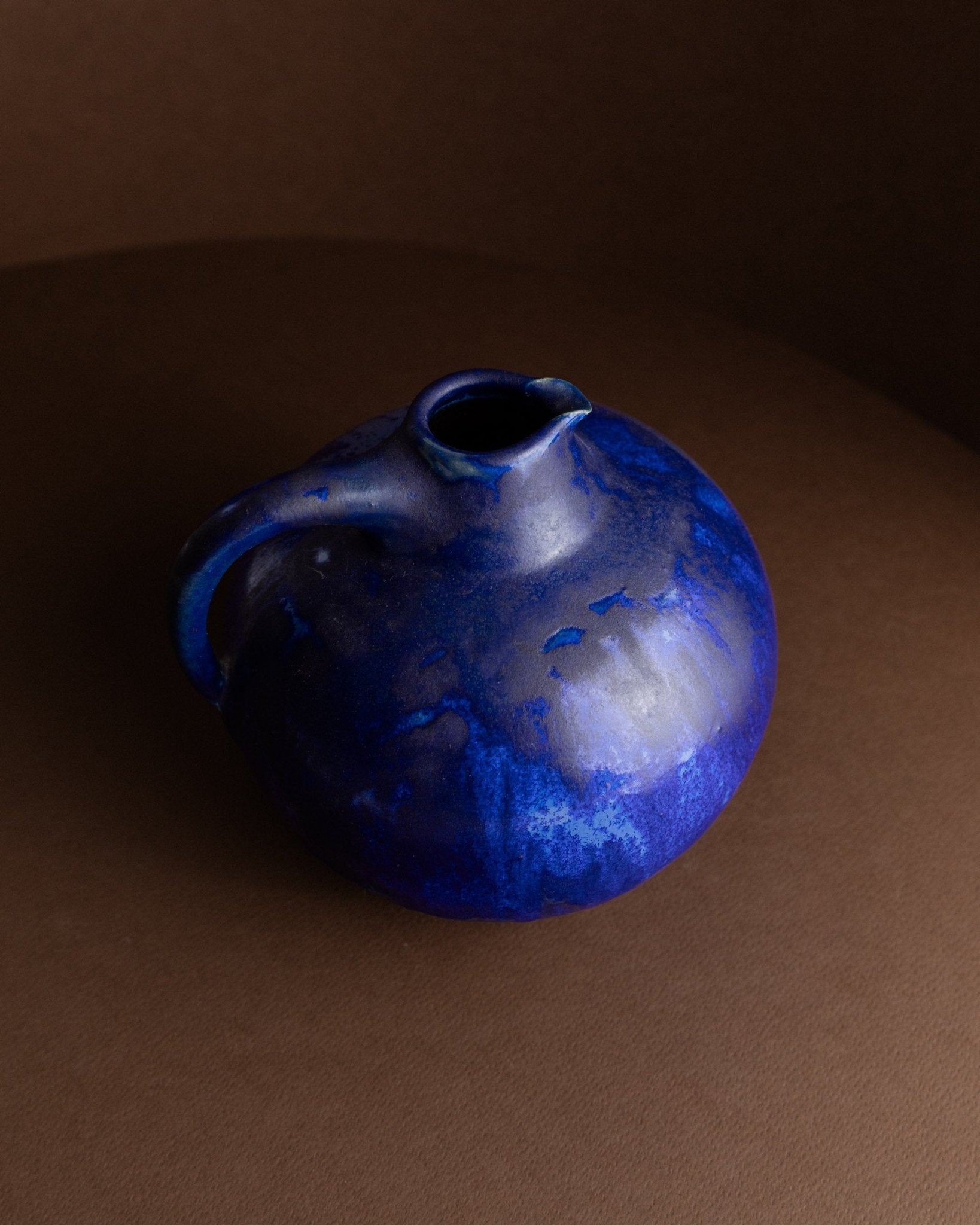 Otto Wichmann Studio Ceramic - Vase/Jug Art Pottery 1960, Mid Century Design_Bottega Jacobs