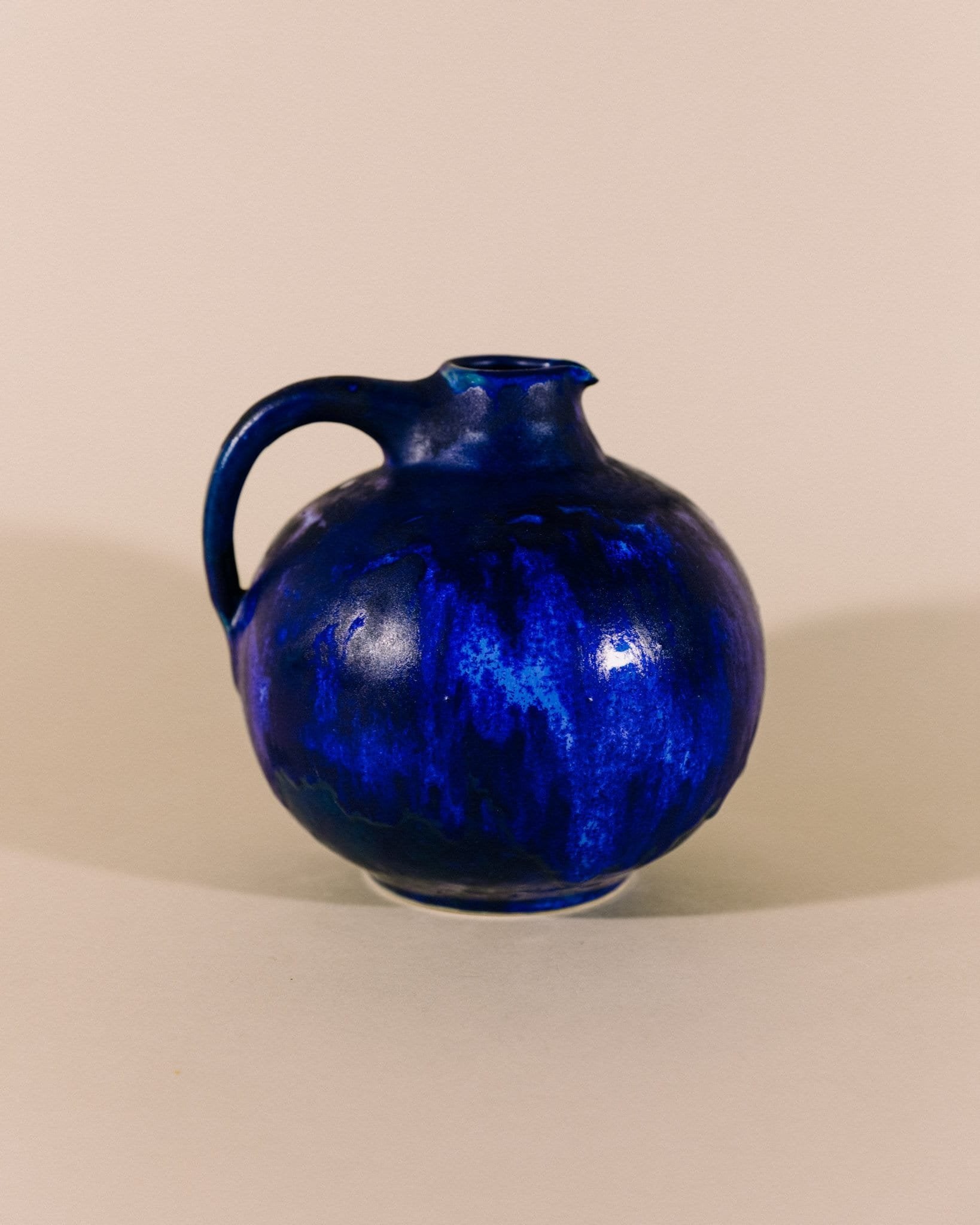 Otto Wichmann Studio Ceramic - Vase/Jug Art Pottery 1960, Mid Century Design - Bottega Jacobs