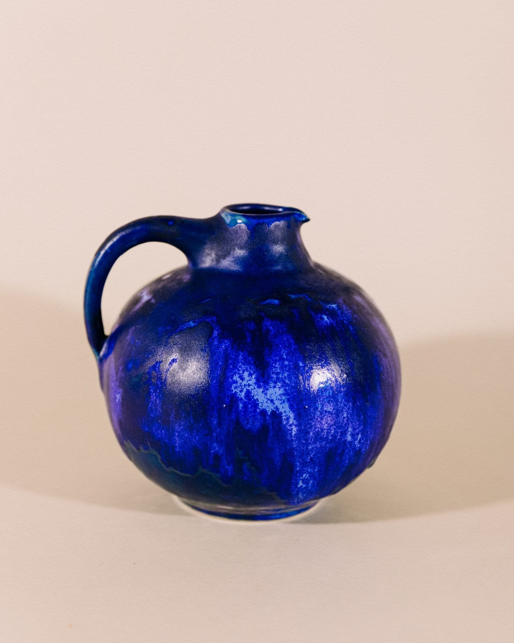Otto Wichmann Studio Ceramic - Vase/Jug Art Pottery 1960, Mid Century Design - Bottega Jacobs