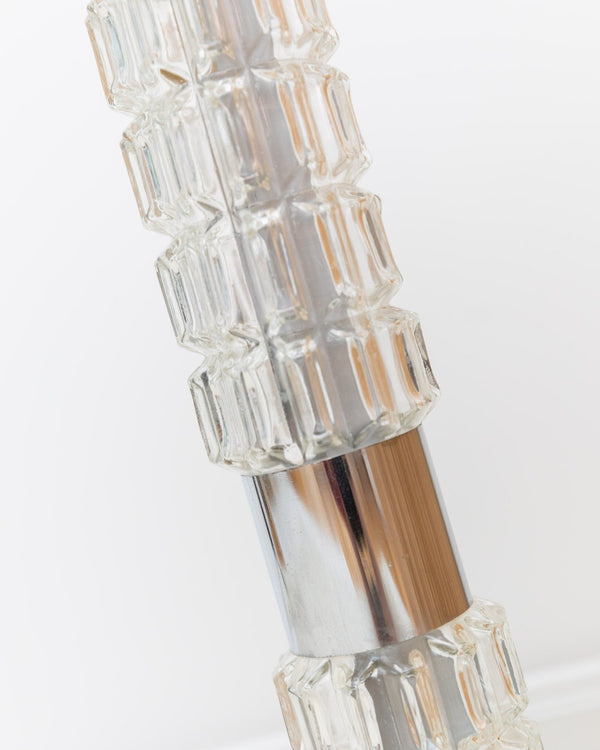 Richard Essig floor or table lamp with illuminated glass body - Mid Century 1960s - Bottega Jacobs