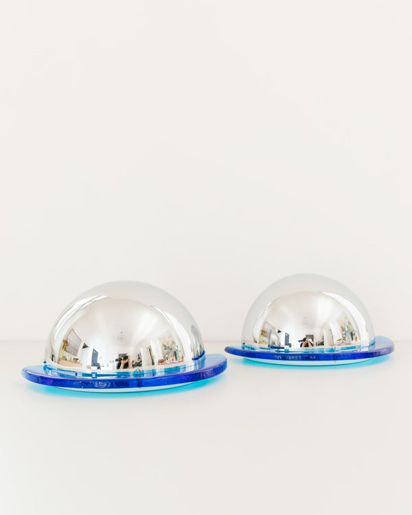 Set of 2 wall lamps of WKR LEAKEN - Postmodern Memphis Style - 70s - Bottega Jacobs