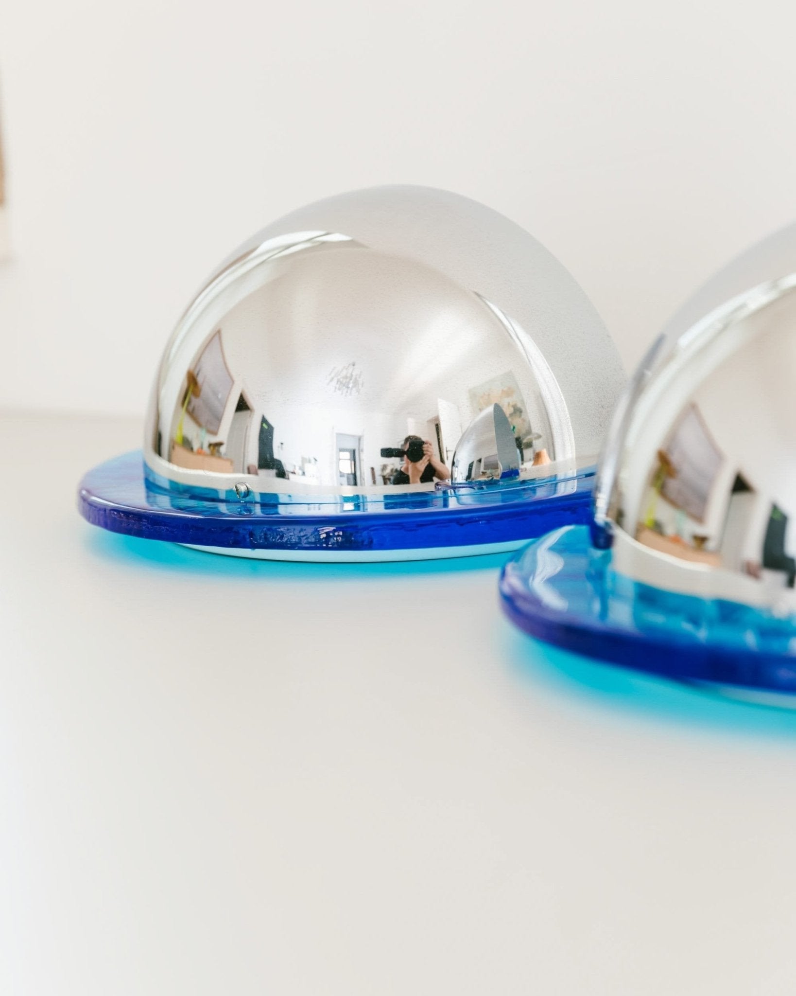 Set of 2 wall lamps of WKR LEAKEN - Postmodern Memphis Style - 70s - Bottega Jacobs