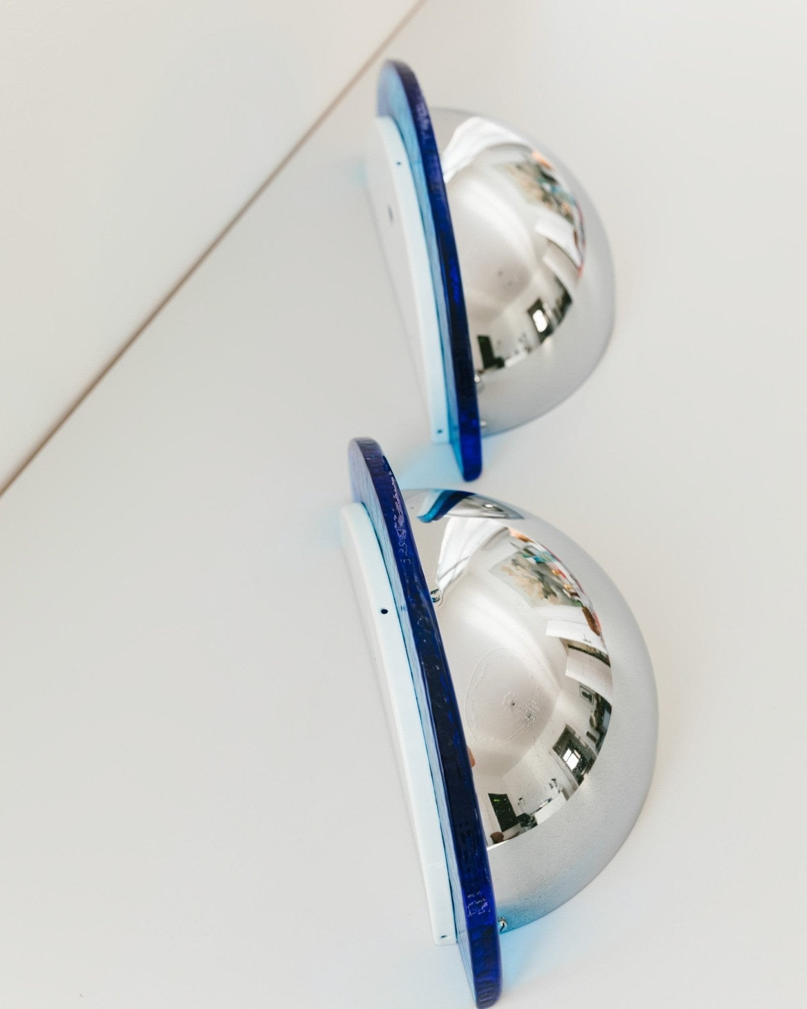 Set of 2 wall lamps of WKR LEAKEN - Postmodern Memphis Style - 70s - Bottega Jacobs
