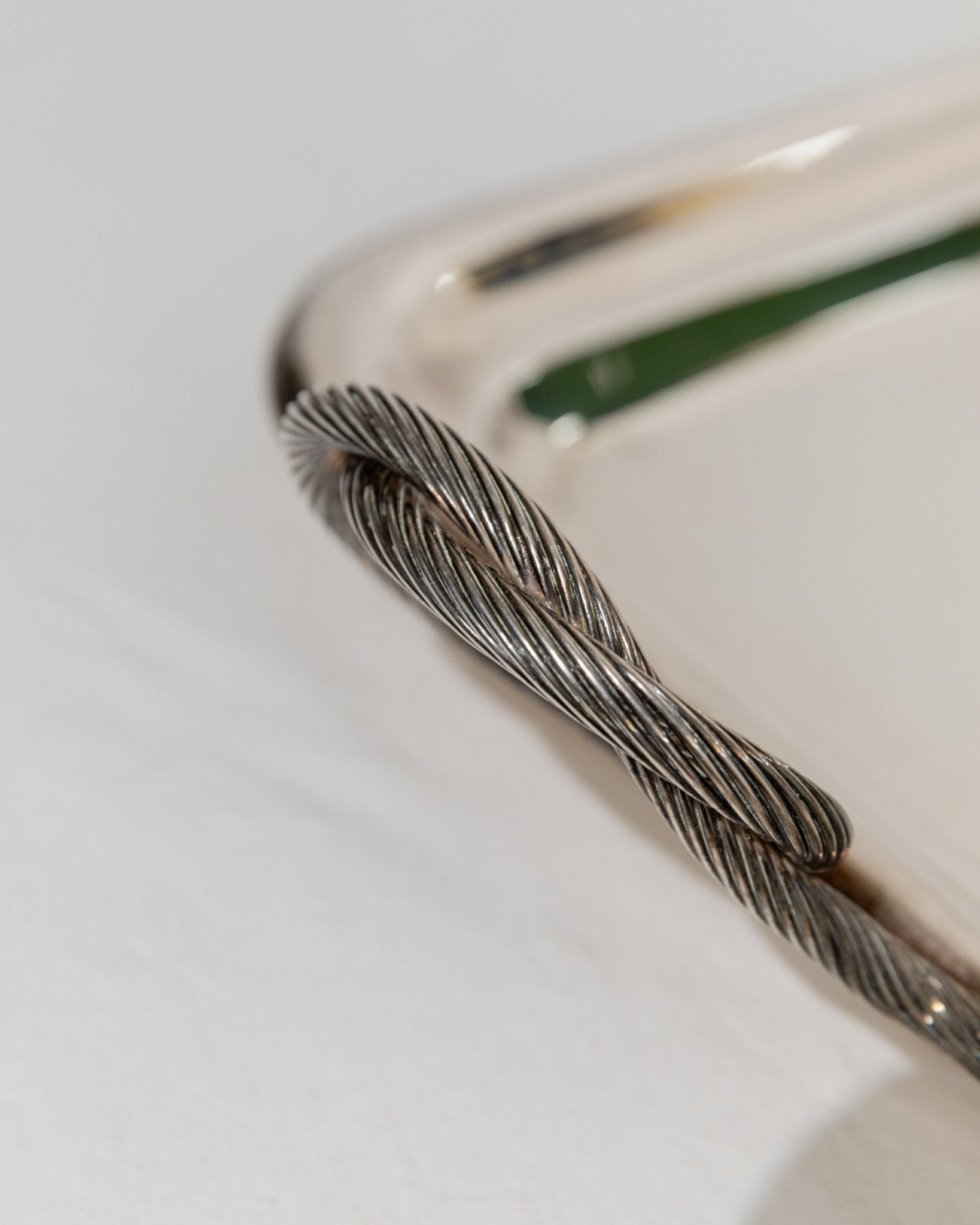 Silverplated Vintage Tray - Serving platter Italy 1960s - Classic design, fluted handles, wedding table decoration silver, elegant - Bottega Jacobs
