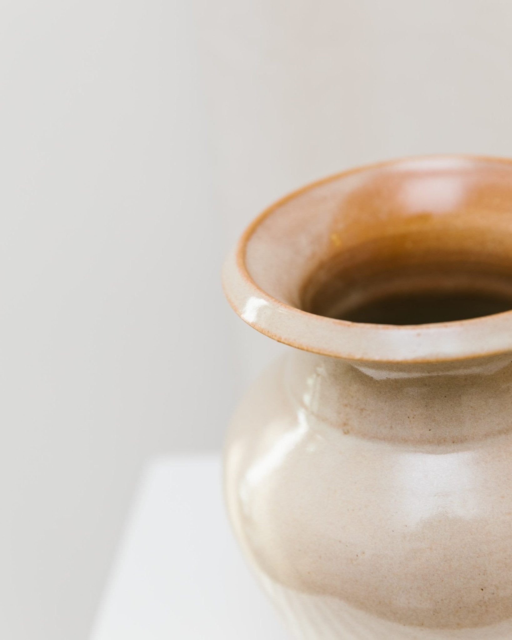 Studio Ceramic Vase by Matthias Jäkel - Naunhof - 80s - Bottega Jacobs