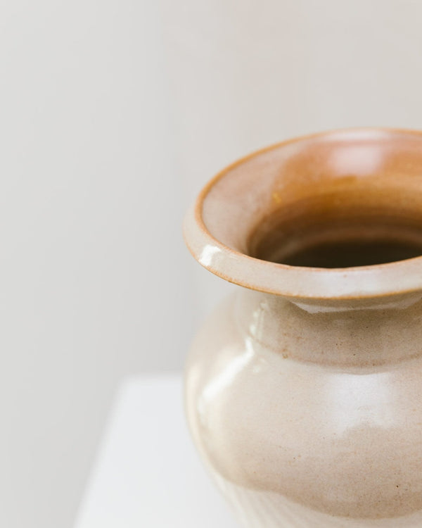 Studio Ceramic Vase by Matthias Jäkel - Naunhof - 80s - Bottega Jacobs