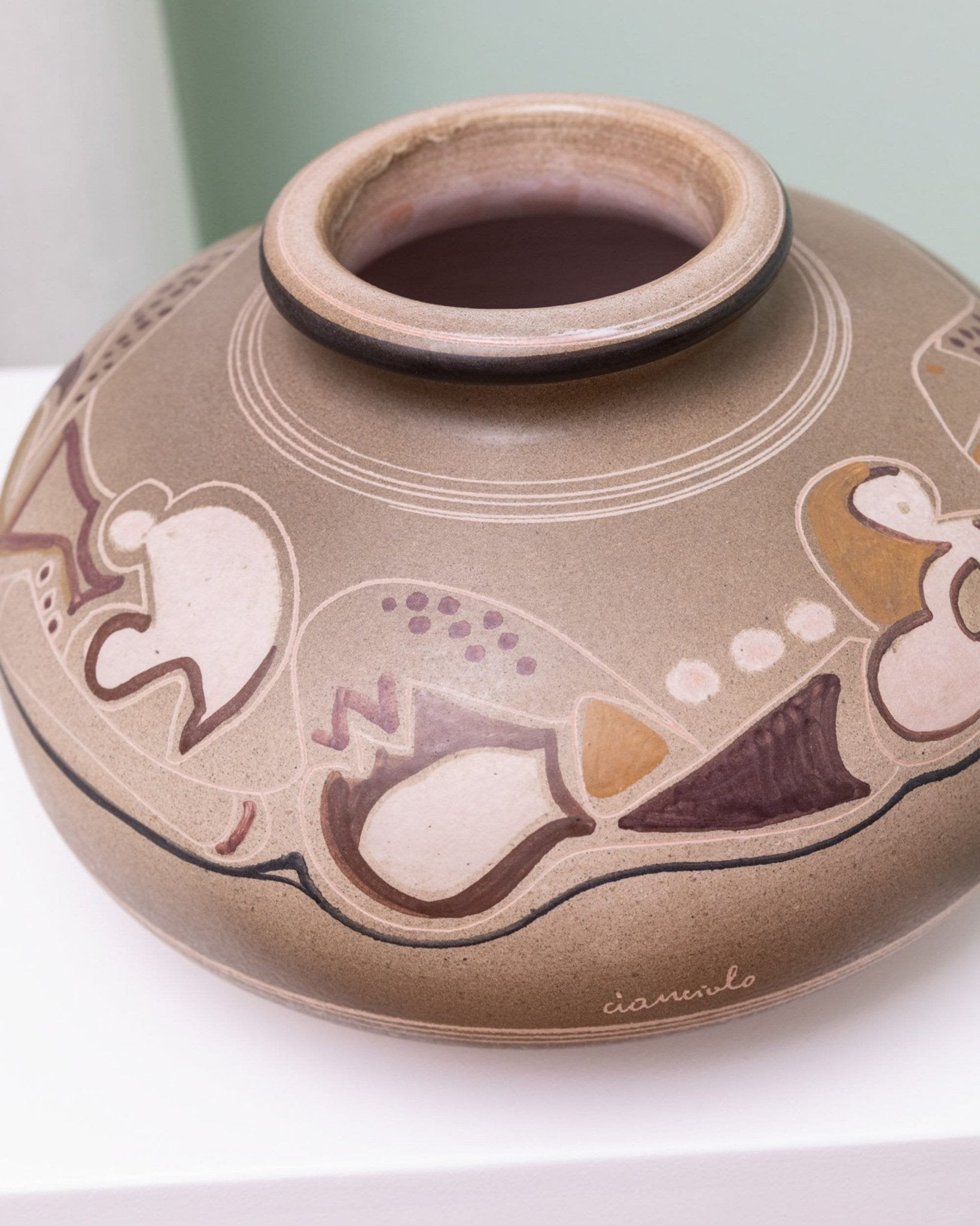 Vase by Cianciolo Noma Messina, 1960 Mid Century Design - Bottega Jacobs