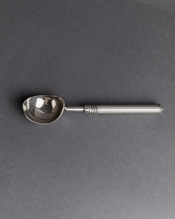 Vintage 1930s Silver Plated Ice Cream Scoop, Classic Elegant Design for Desserts and Creams, Timeless Table Accessory, Noble Gift Idea_Bottega Jacobs