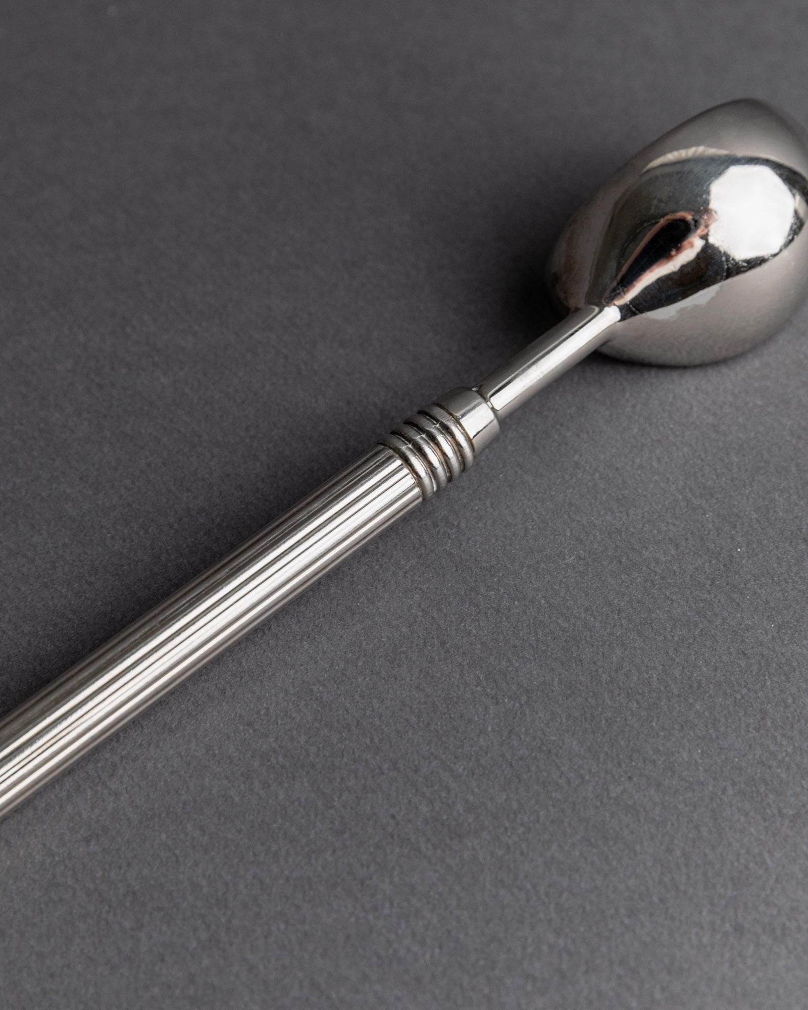 Vintage 1930s Silver Plated Ice Cream Scoop, Classic Elegant Design for Desserts and Creams, Timeless Table Accessory, Noble Gift Idea_Bottega Jacobs