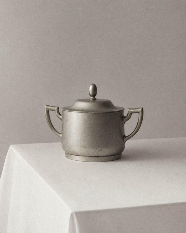 Vintage 1950s Silver Plated Lidded Box, Elegant Two Handle Design with Classic Form, Table Accent, Timeless Serving Piece, Noble Gift Idea_Bottega Jacobs