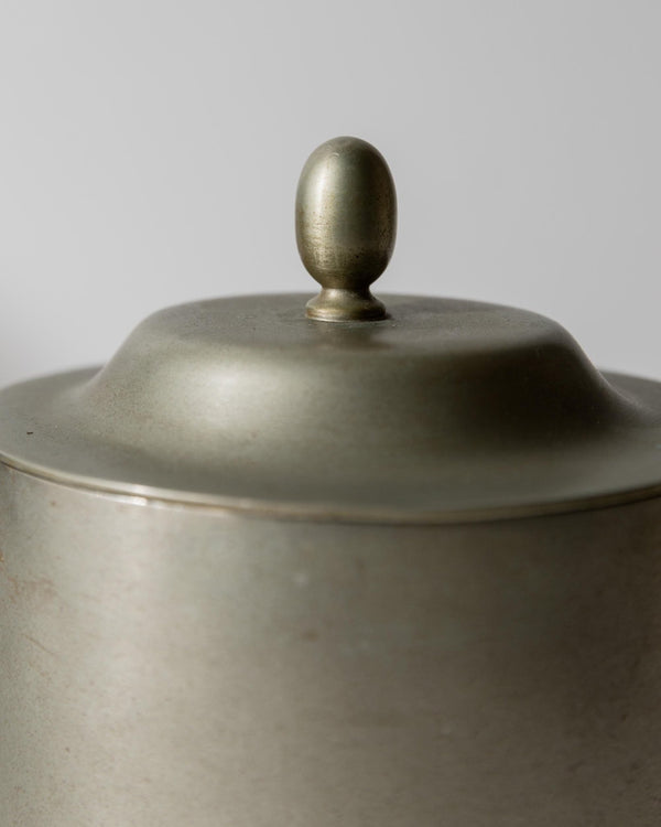 Vintage 1950s Silver Plated Lidded Box, Elegant Two Handle Design with Classic Form, Table Accent, Timeless Serving Piece, Noble Gift Idea_Bottega Jacobs