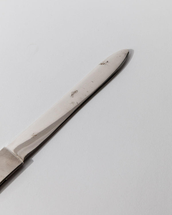 Vintage 1960s Metal Letter Opener, With Folding Mini Knife, Elegant Office Accessory, Classic Desk Design, Retro Gift Idea_Bottega Jacobs