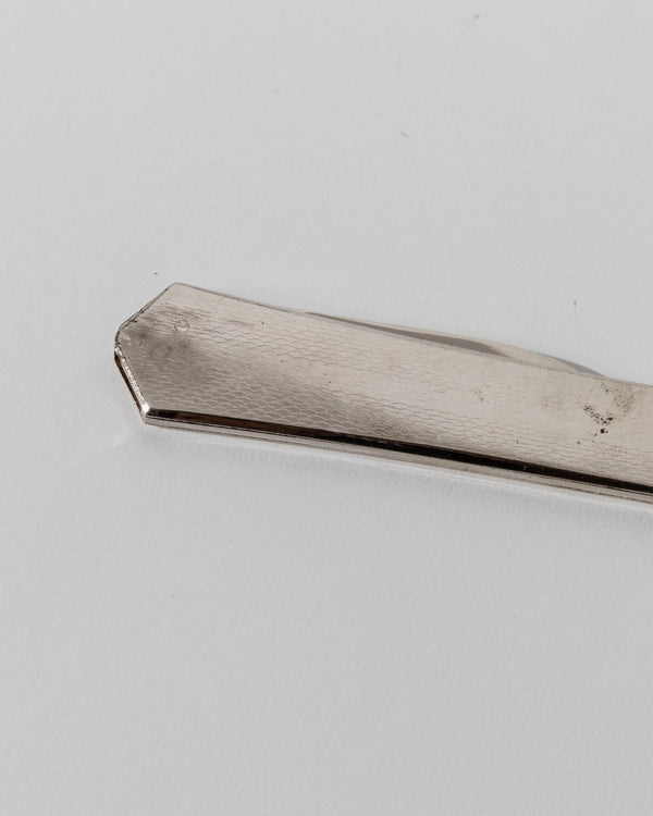 Vintage 1960s Metal Letter Opener, With Folding Mini Knife, Elegant Office Accessory, Classic Desk Design, Retro Gift Idea_Bottega Jacobs
