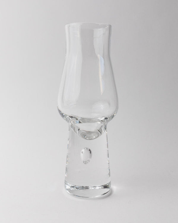 Vintage 1970s Murano Drinking Glasses, Set of 6 with Bubble Stem, Italian Curved Design, Retro Cocktail or Wine Glass, Elegant Gift Idea_Bottega Jacobs