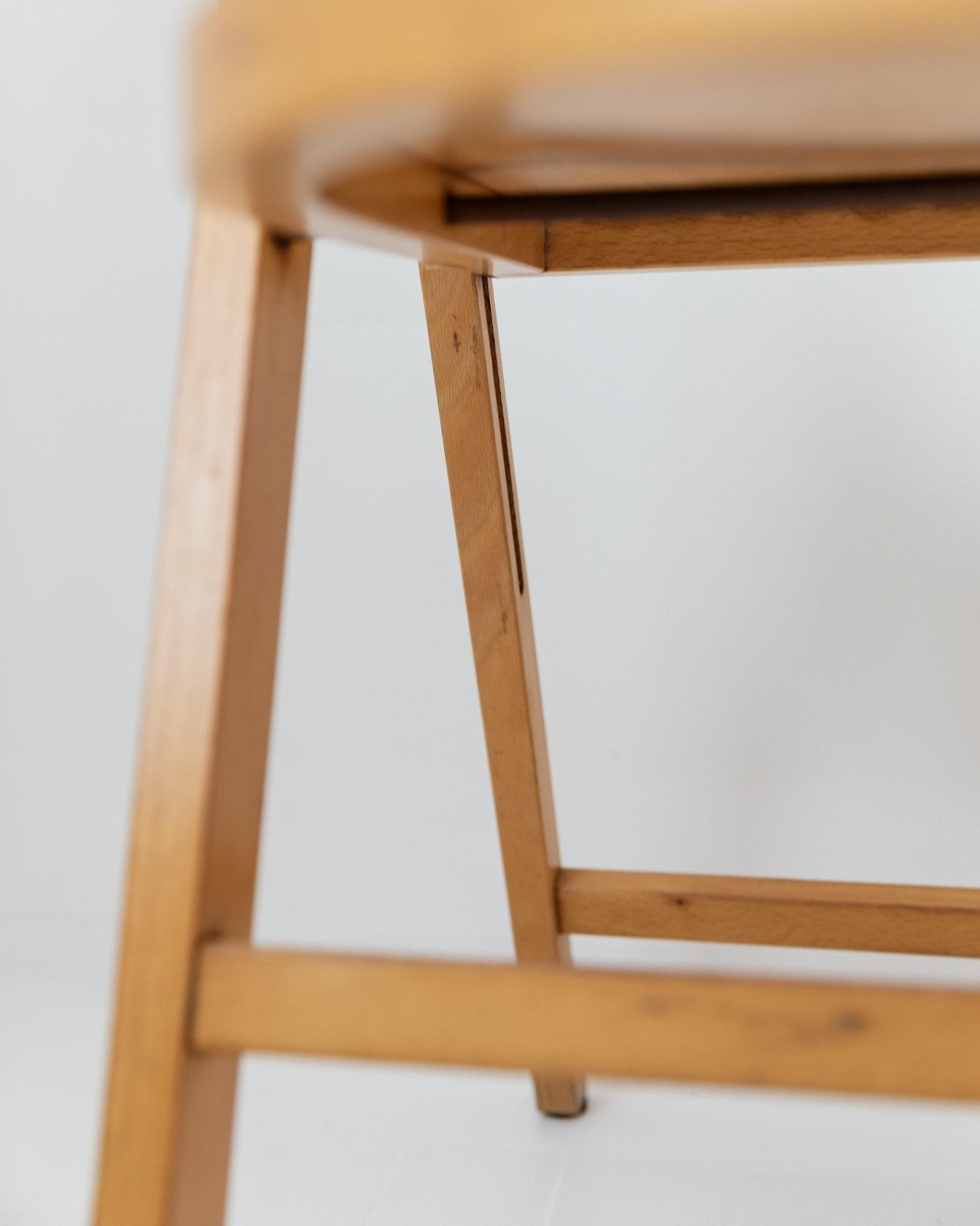 Vintage 1970s Tric Folding Chairs Set of 2, by Achille and Pier Giacomo Castiglioni for Bernini, Light Wood Design Classic, Gift Idea_Bottega Jacobs