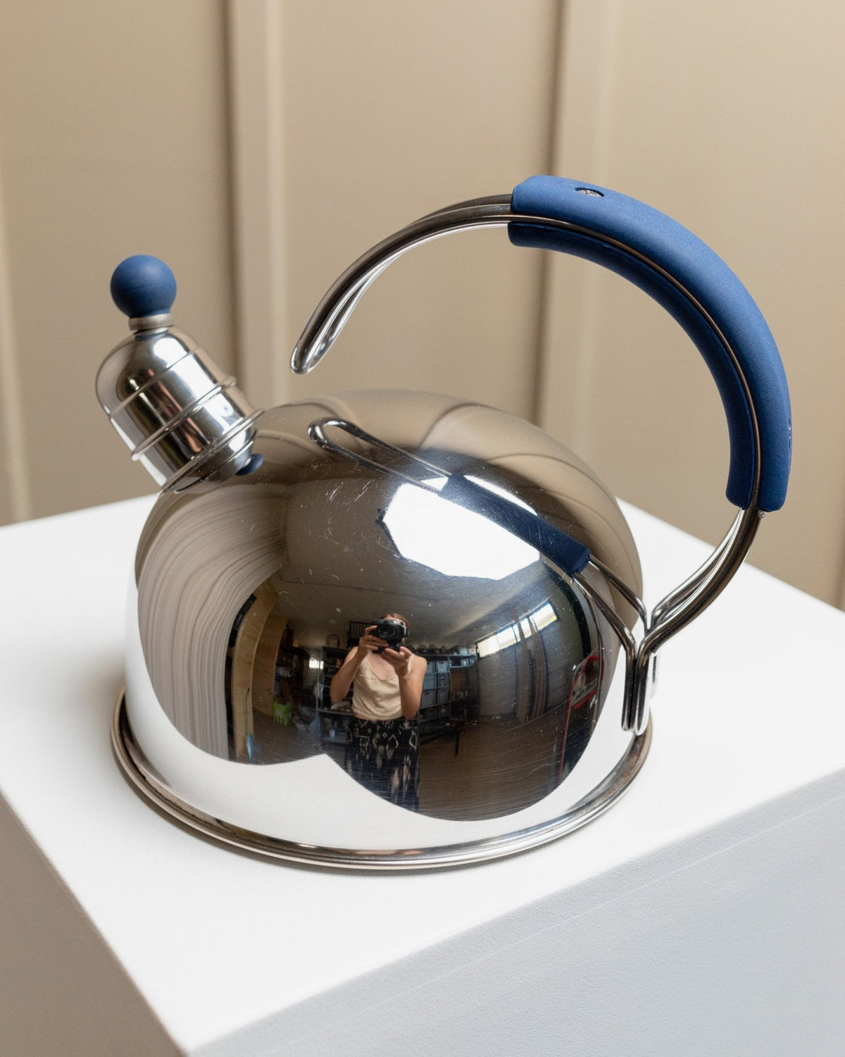 Italian Kettle Vintage 80s stainless steel kettle, Italian design - stylish kettle ...