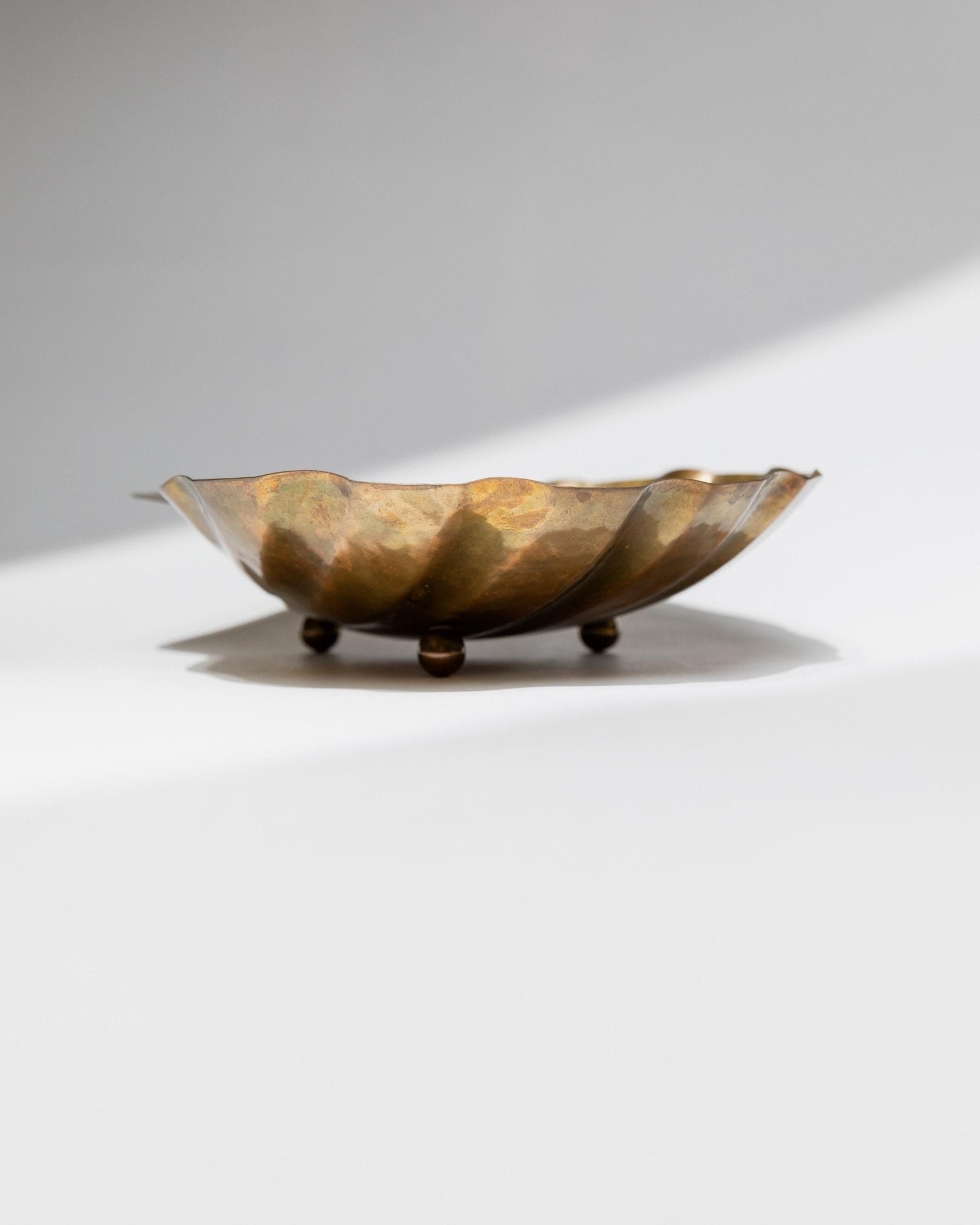Vintage Brass Bowl by Renzo Cassetti - Mid Century Design Italy 1960s - Christmas Gift Idea Elegant, Retro Table Decoration, Centerpiece_Bottega Jacobs