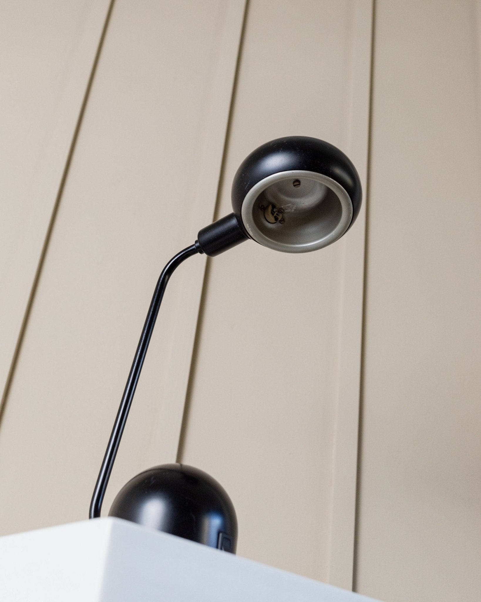 Vintage metal table lamp - Adjustable desk lamp - Postmodern Memphis Style - Italy 1980s - Bottega Jacobs