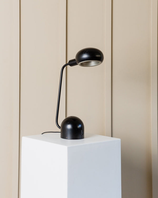 Vintage metal table lamp - Adjustable desk lamp - Postmodern Memphis Style - Italy 1980s - Bottega Jacobs