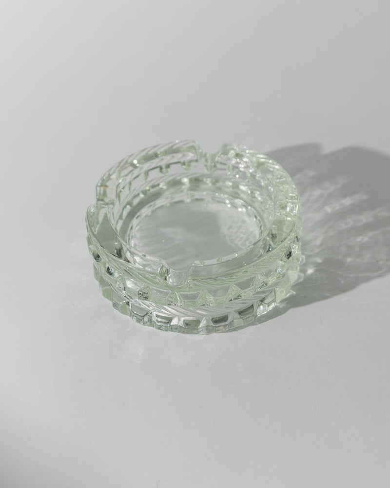 Vintage Murano Glass ashtray - different structured Glass - timeless Design Italy 1950s - elegant Gift Idea, Table Decoration Retro_Bottega Jacobs