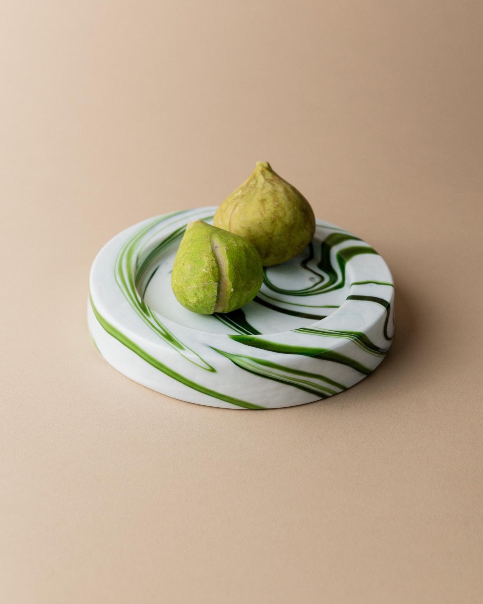 Vintage Murano Glass Bowl Swirl Green - Sergio Asti for Venini - Ashtray or Bowl - Italy 1970s - Timeless Table Decoration, Gift Idea_Bottega Jacobs