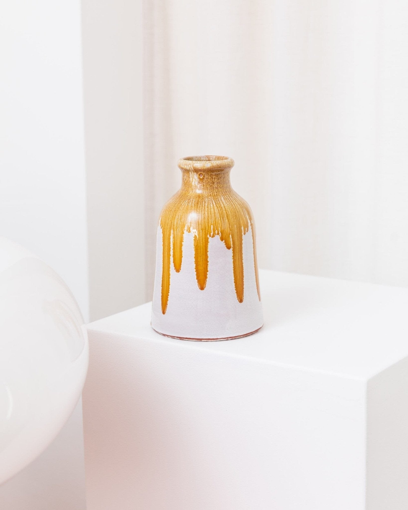 Vintage Vase by Fritz Kudarski - East German Ceramic - 1970s - Bottega Jacobs
