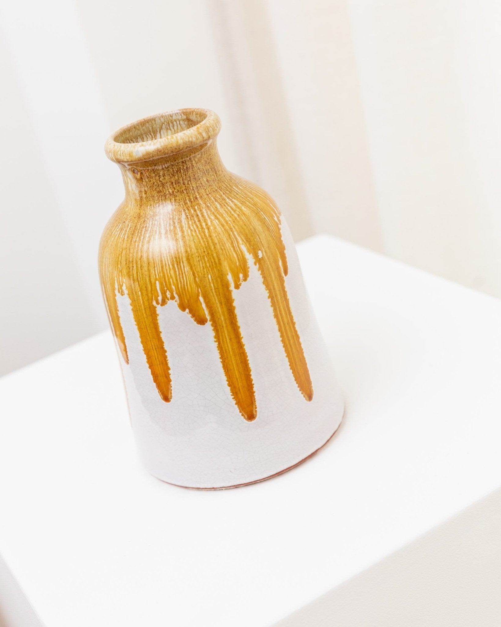 Vintage Vase by Fritz Kudarski - East German Ceramic - 1970s - Bottega Jacobs