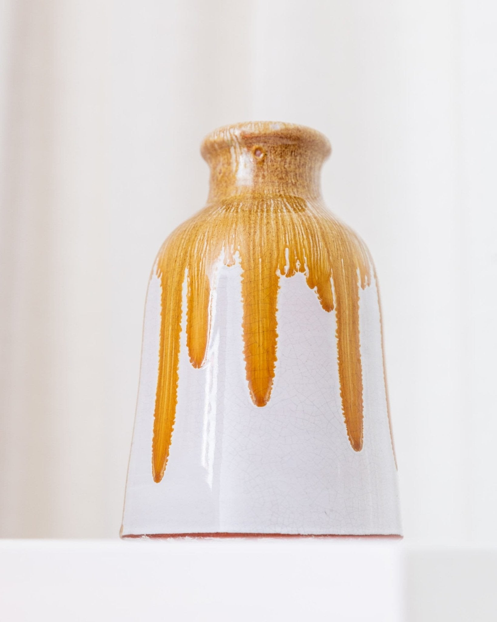 Vintage Vase by Fritz Kudarski - East German Ceramic - 1970s - Bottega Jacobs