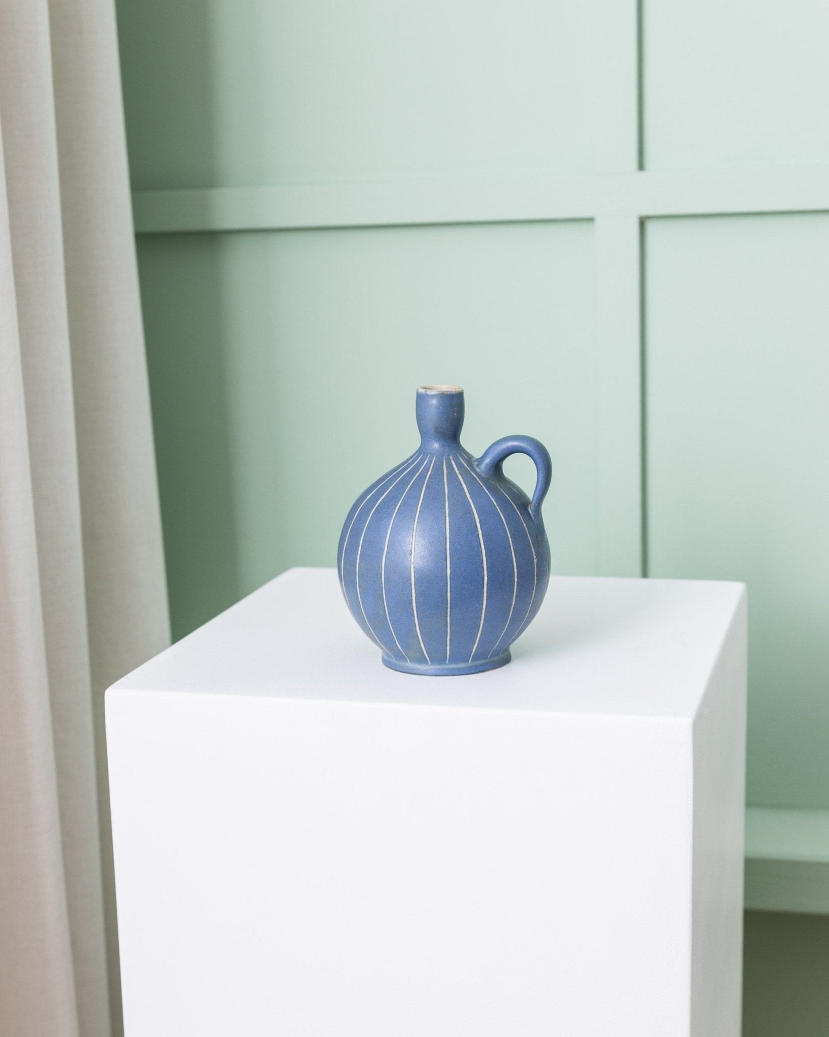 Vintage Vase - Carl Fischer for PGH Bürgel - Mid Century Keramik - 1960s - Bottega Jacobs