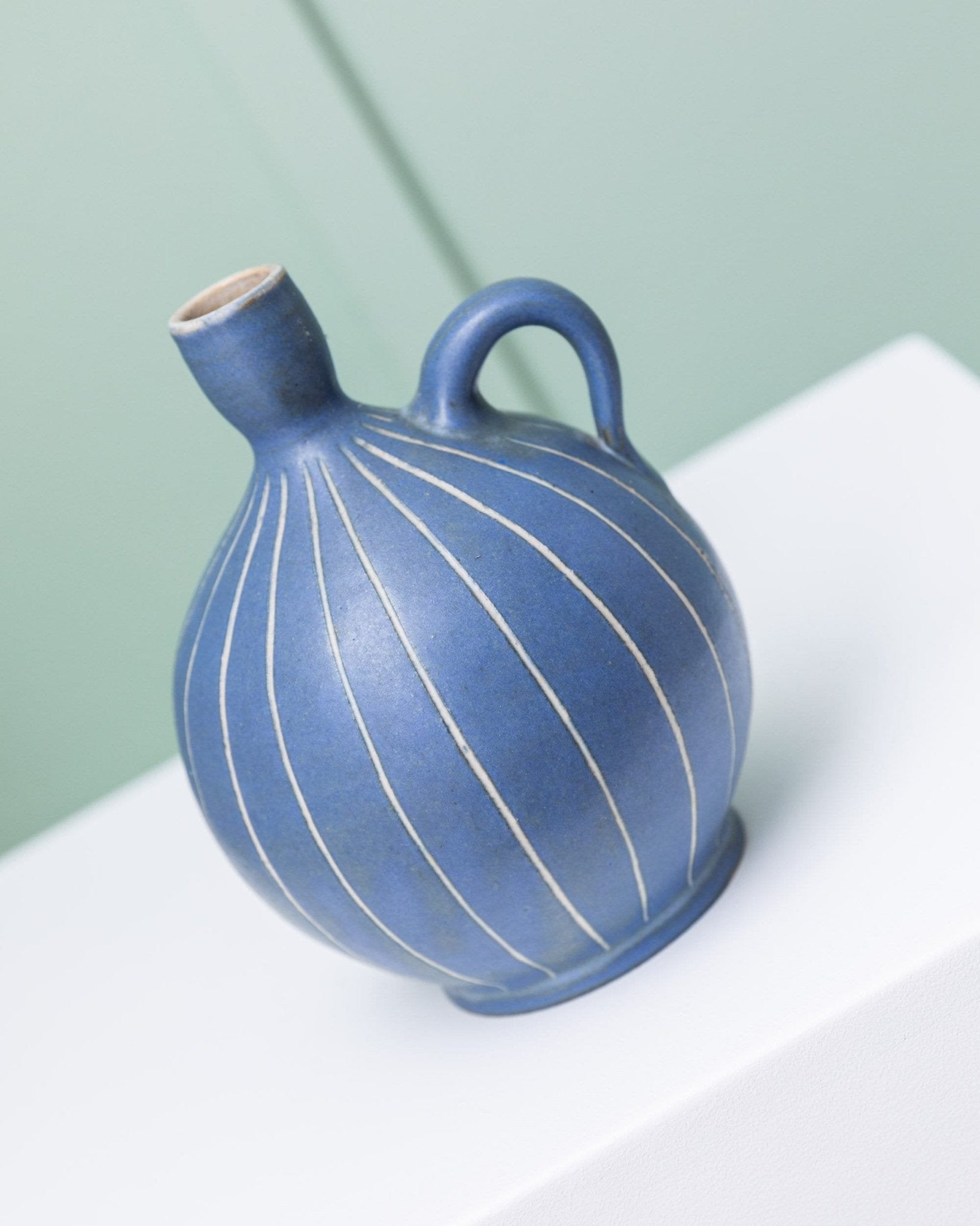 Vintage Vase - Carl Fischer for PGH Bürgel - Mid Century Keramik - 1960s - Bottega Jacobs