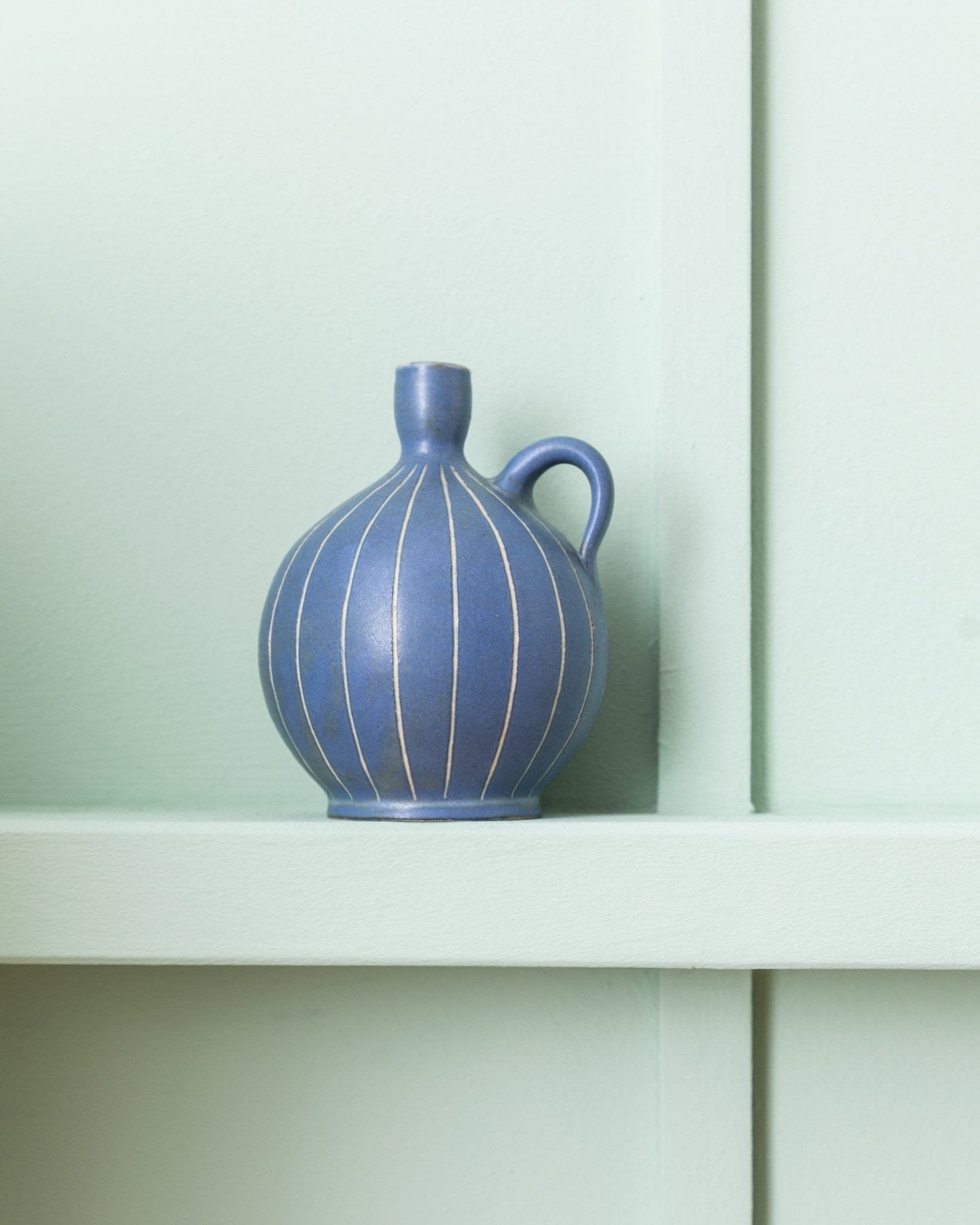 Vintage Vase - Carl Fischer for PGH Bürgel - Mid Century Keramik - 1960s - Bottega Jacobs