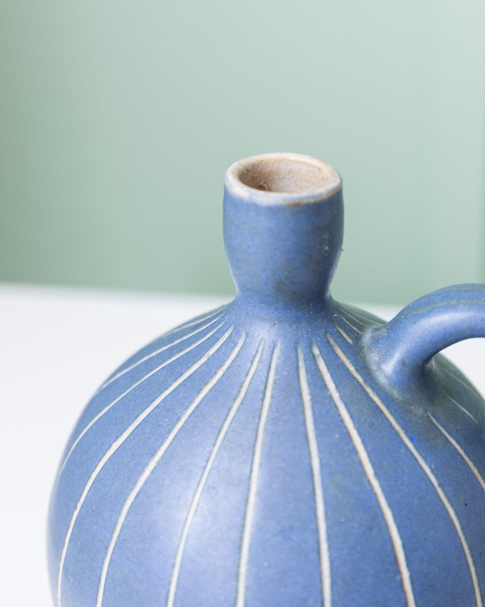 Vintage Vase - Carl Fischer for PGH Bürgel - Mid Century Keramik - 1960s - Bottega Jacobs