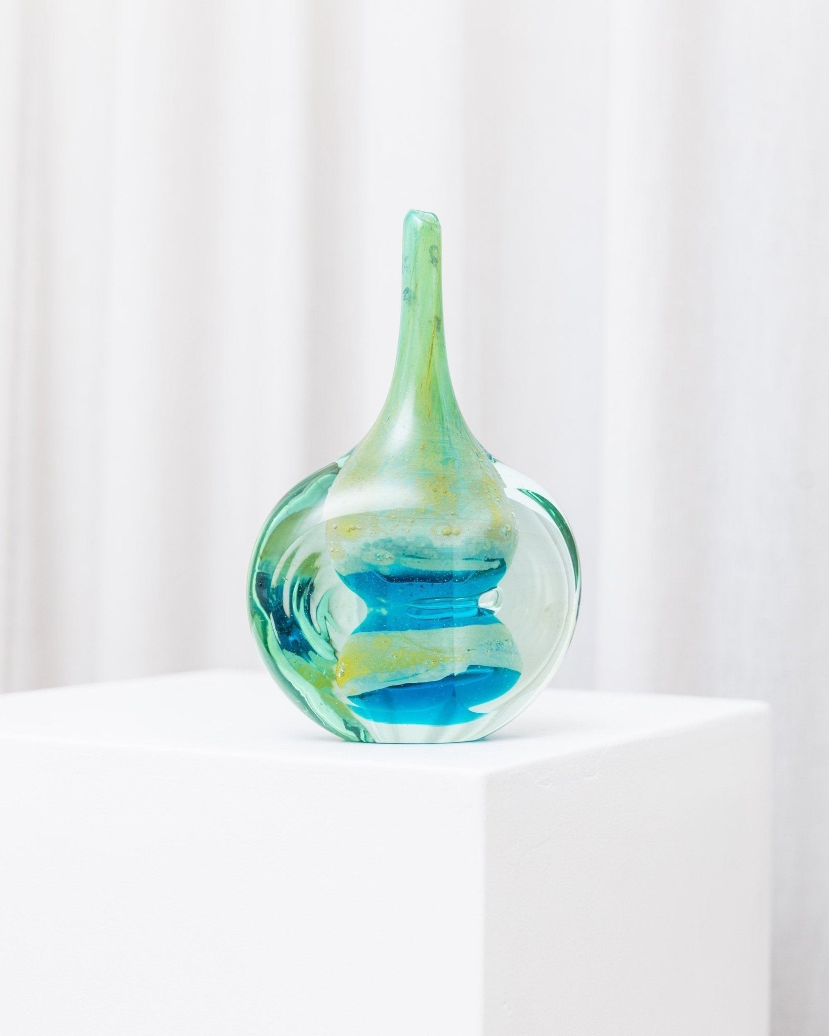Vintage Vase - Mdina Lollipop - Michael Harris - 1970s - Bottega Jacobs