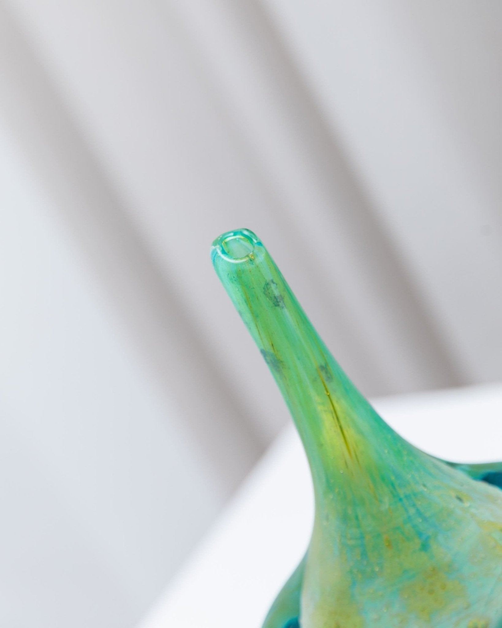 Vintage Vase - Mdina Lollipop - Michael Harris - 1970s - Bottega Jacobs