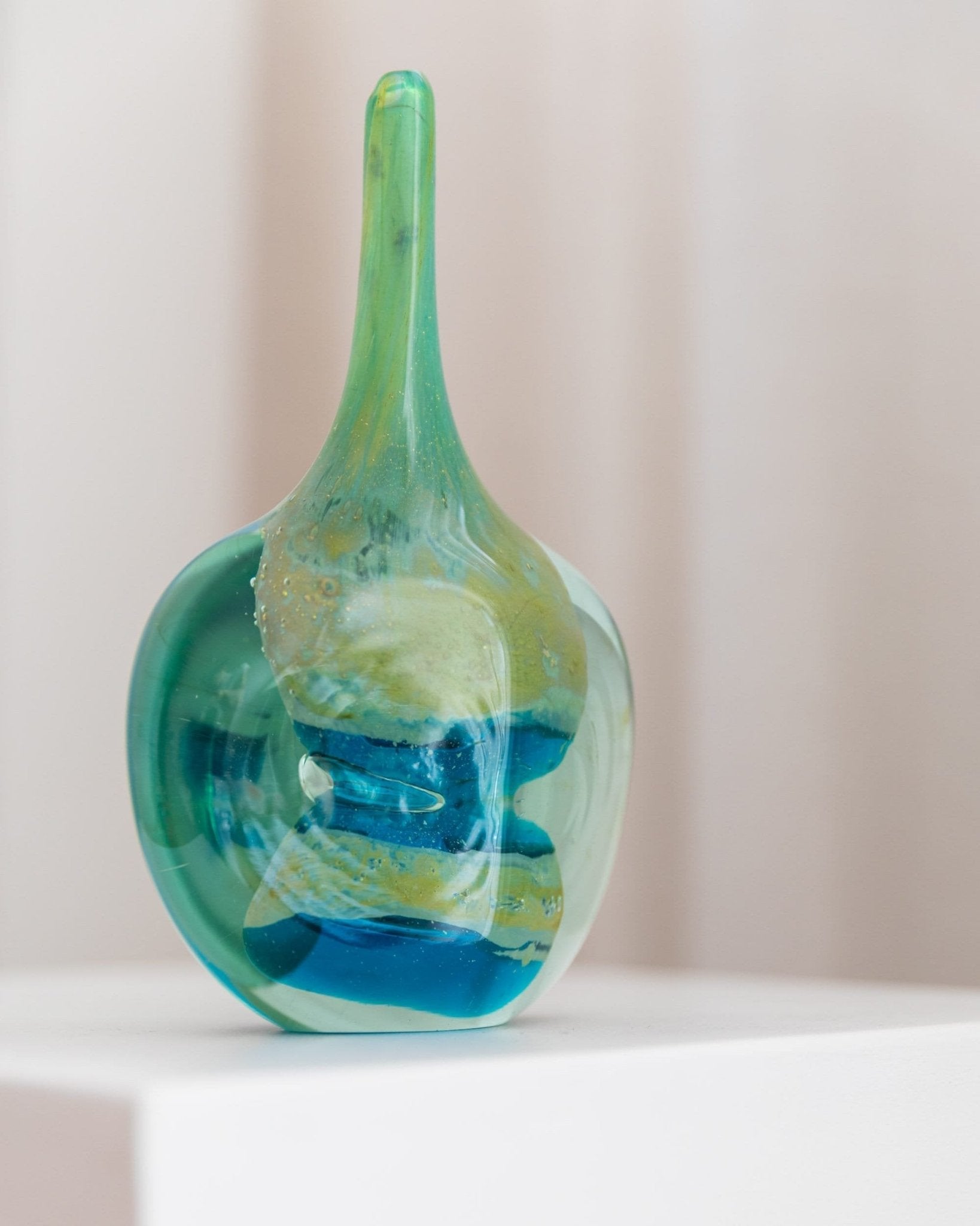 Vintage Vase - Mdina Lollipop - Michael Harris - 1970s - Bottega Jacobs